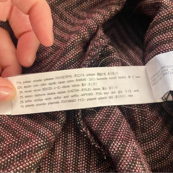 Zara women’s ‎ chevron striped dress in size small - Picture 6 of 8